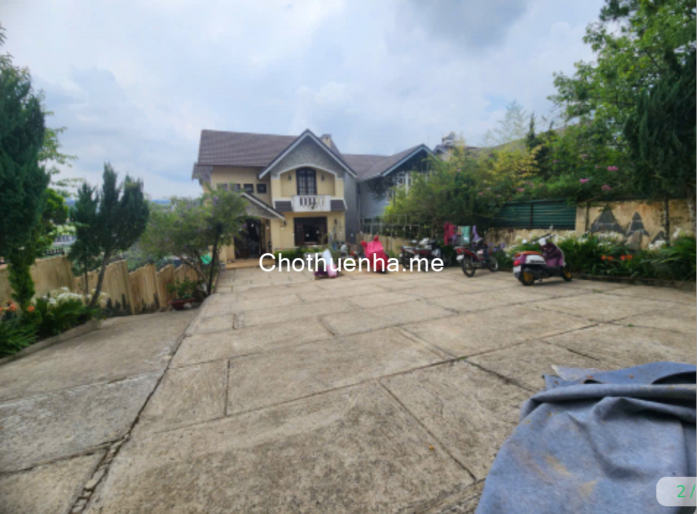 CHO THUÊ VILLA SÂN VƯỜN SIÊU RỘNG – PHƯỜNG LÂM VIÊN, ĐÀ LẠT