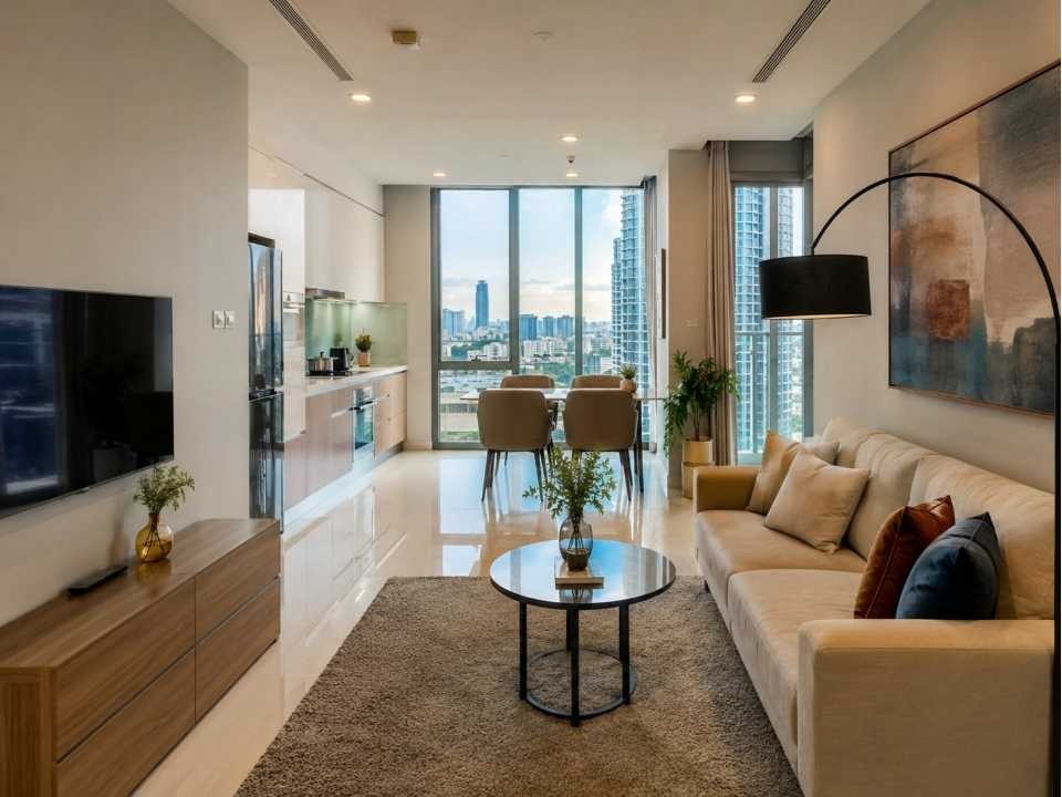 Căn hộ 2PN tại Vinhomes Central Park