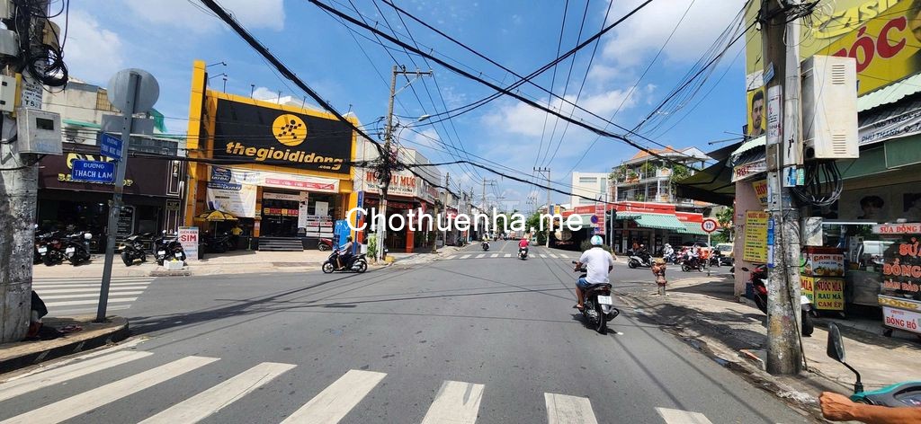 Cho Thuê Nhà Mặt Tiền Thạch Lam Q.Tân Phú 112m², 4TẦNG - NGAY NGÃ TƯ