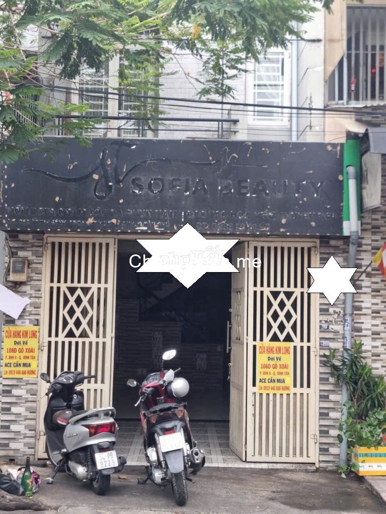Cho thuê nhà Mặt Tiền Trịnh Đình Trọng Q.Tân Phú 76m², 2TẦNG, 18Triệu, CẠNH NGÃ TƯ