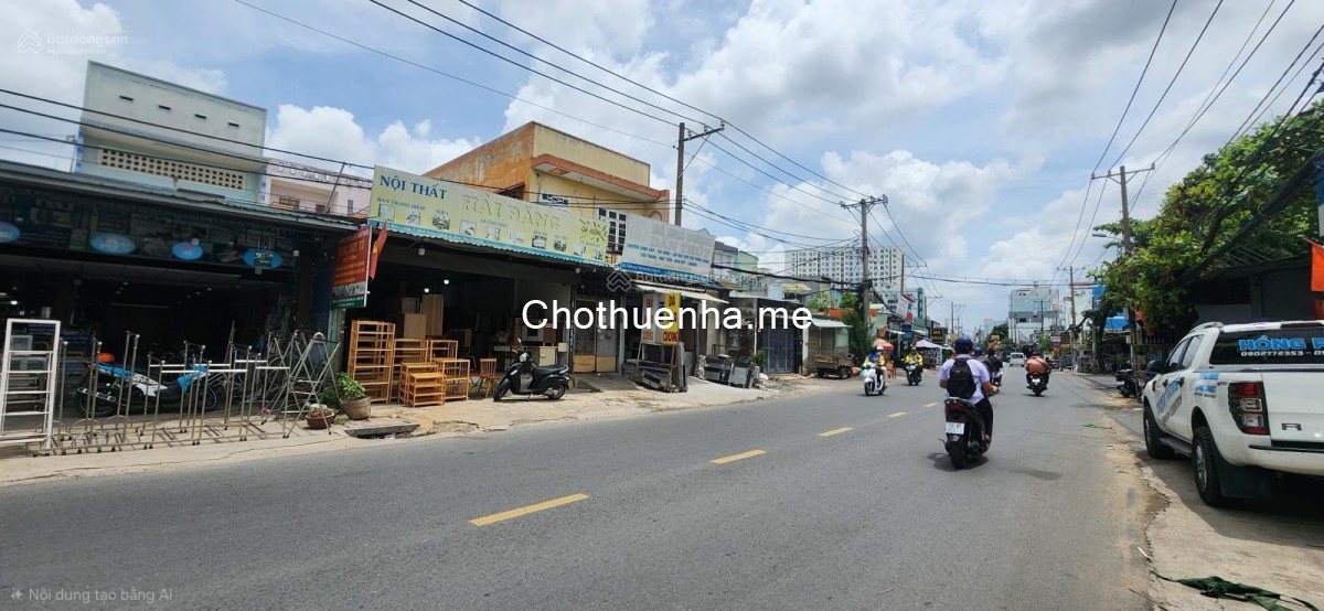 Cho thuê nhà Mặt Tiền Bình Long Q.Tân Phú 280m² - NGANG 7M, GẦN CHUNG CƯ, NGÃ TƯ BỐN XÃ