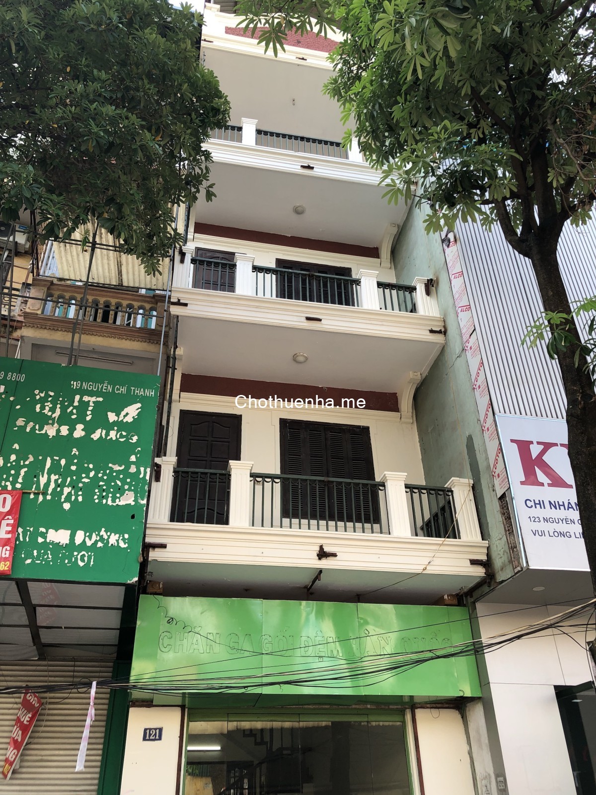 Chính chủ cho thuê nhà 2 mặt phố 121 Đường Nguyễn Chí Thanh, Phường Láng, Hà Nội