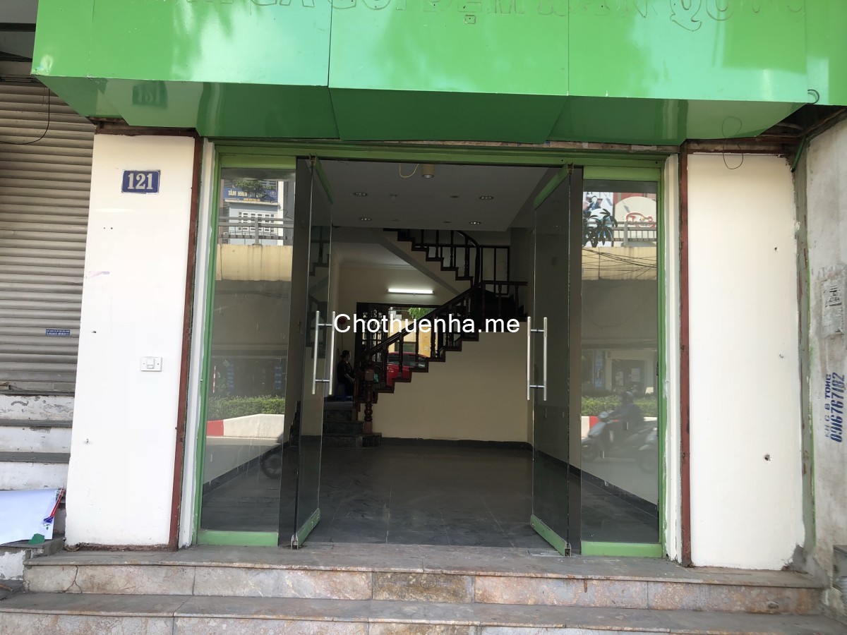 Chính chủ cho thuê nhà 2 mặt phố 121 Đường Nguyễn Chí Thanh, Phường Láng, Hà Nội