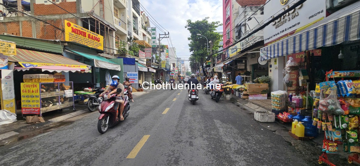 Cho thuê Nhà Mặt Tiền Gò Dầu Q.Tân Phú 72m², 22Triệu, NGAY CẠNH CHỢ TÂN HƯƠNG