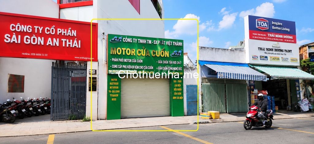 Cho Thuê Nhà Mặt Tiền Vườn Lài Q.Tân Phú 120m², 20Triệu - GẦN CHUNG CƯ - KHU DỊCH VỤ