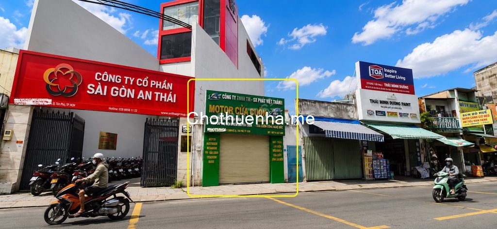 Cho Thuê Nhà Mặt Tiền Vườn Lài Q.Tân Phú 120m², 20Triệu - GẦN CHUNG CƯ - KHU DỊCH VỤ