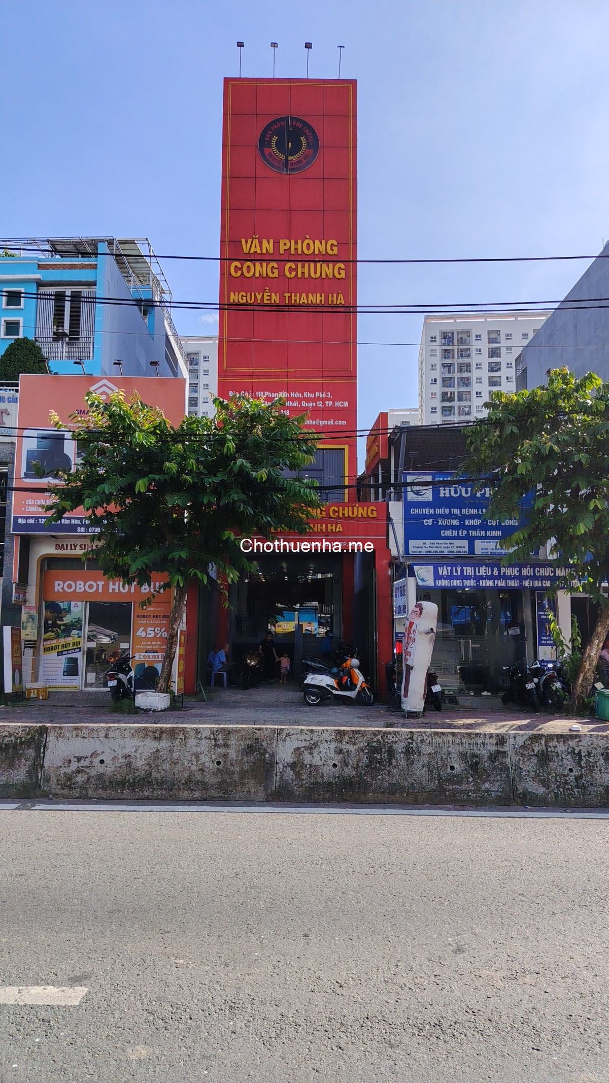 CHO THUÊ TÒA NHÀ 118 PHAN VĂN HỚN QUẬN 12 VỊ TRÍ VÀNG