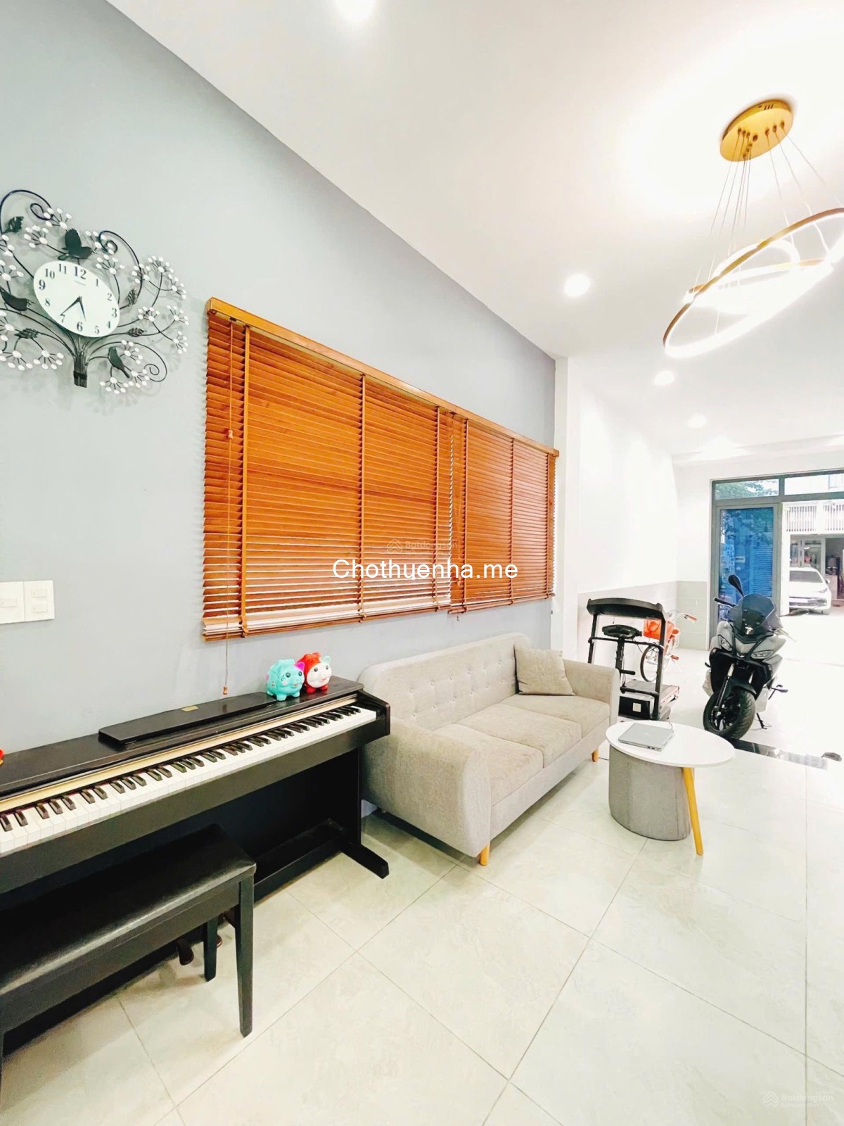 Cho thuê nhà nguyên căn, 1 trệt 2 lầu 1 sân thượng 80m2