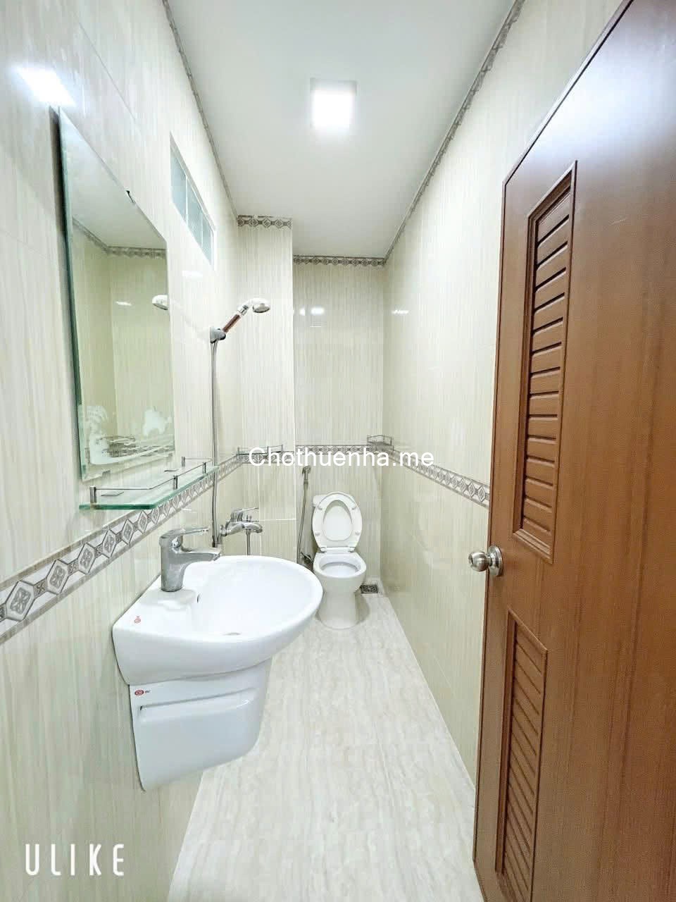 Cho Thuê Nhà Lê Văn Quới , 1 Trệt 2 Lầu Và Sân Thượng