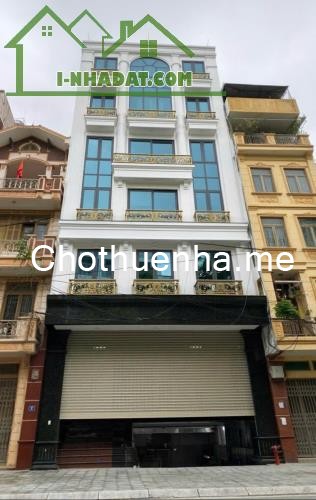 Cho thuê nhà, THANG MÁY, 104m2_ 6T; Nguyễn Thị Định, Hoàng Ngân -44 tr