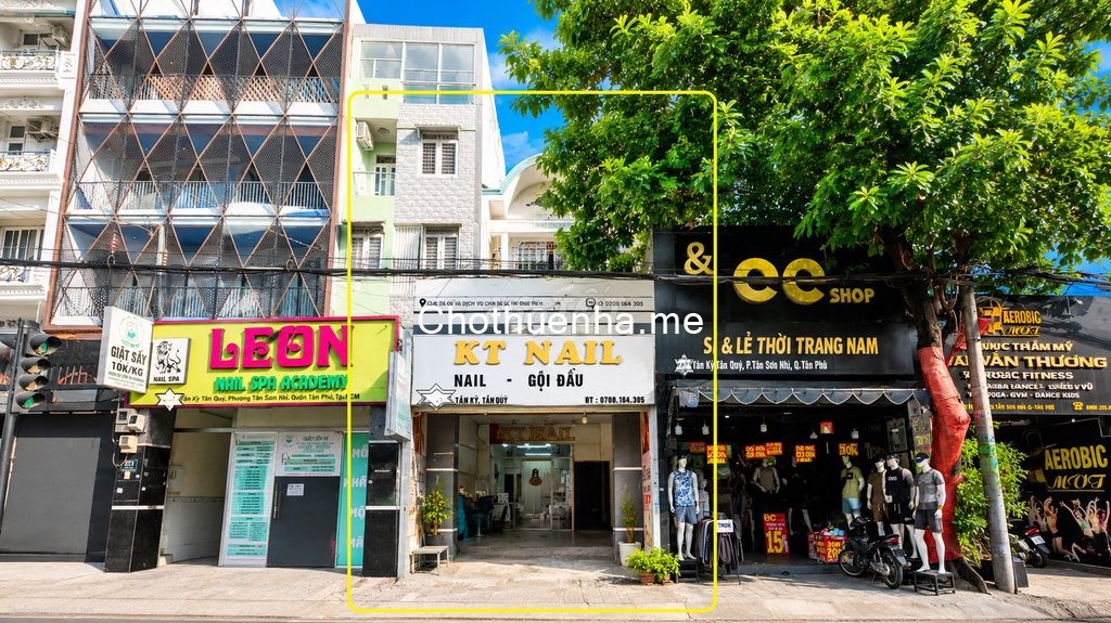 Cho Thuê Nhà Mặt Tiền Tân Kỳ Tân Quý 110m², 3TẦNG, 20Triệu-CẠNH NGÃ TƯ