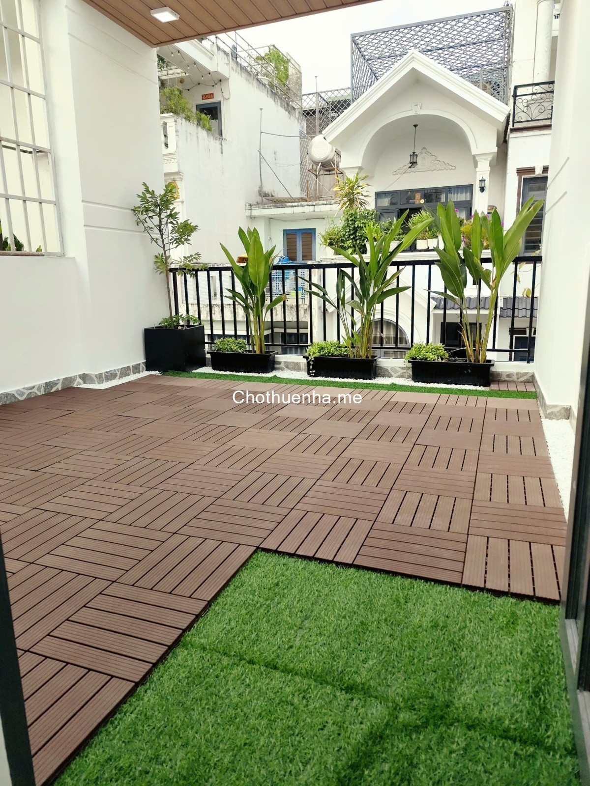 Cho thuê nhà nguyên căn gần bốn xã full nội thất