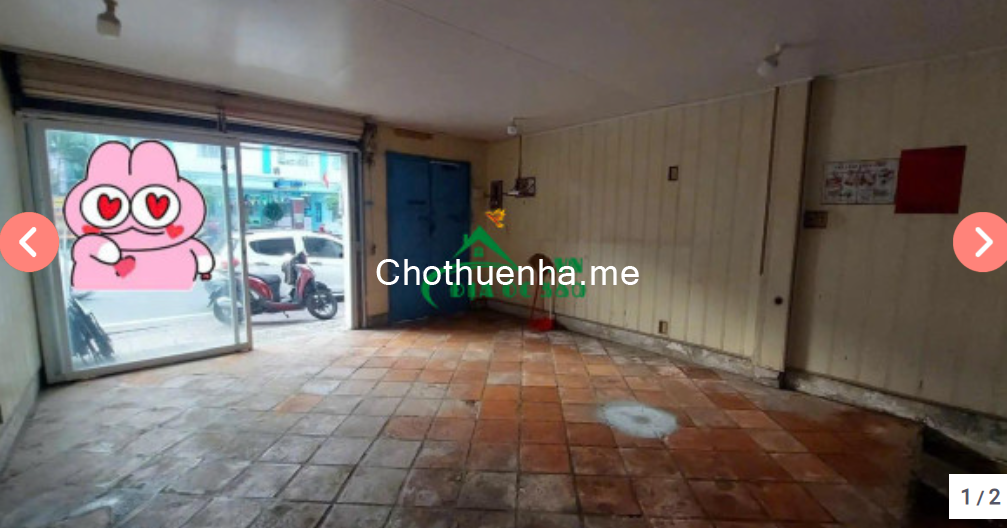 CHO THUÊ NHÀ MẶT TIỀN – ĐƯỜNG TRƯƠNG CÔNG ĐỊNH, PHƯỜNG 3, TPVT