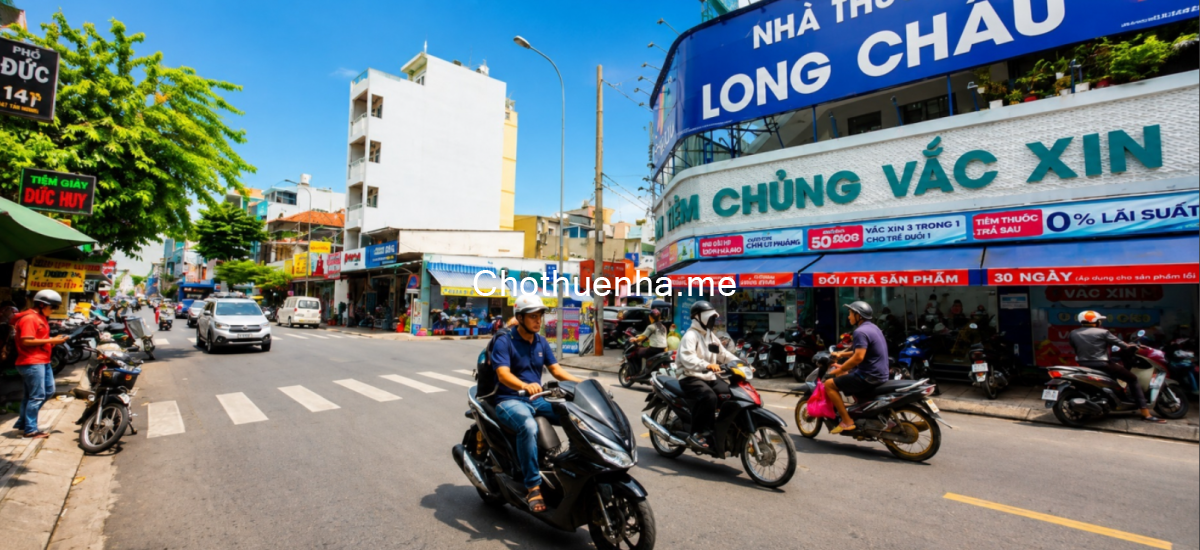 Cho thuê nhà Mặt Tiền Tân Hương 88m², 2TẦNG - NGAY CHỢ, KHU THƯƠNG HIỆU SẦM UẤT
