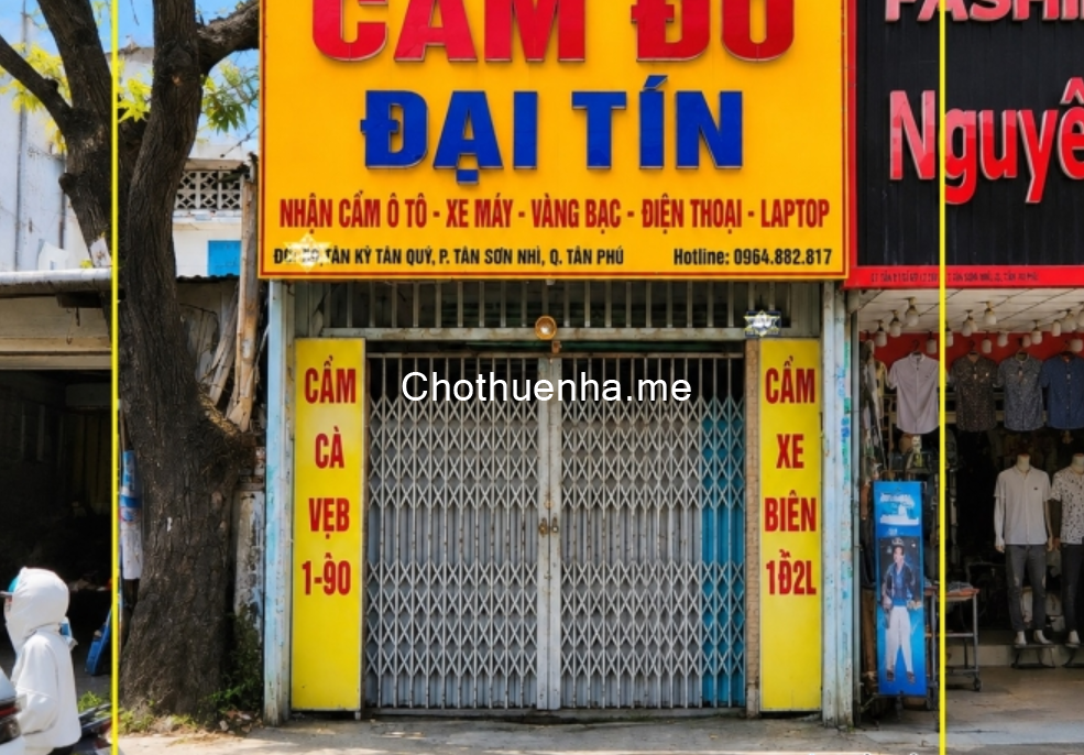 Cho thuê nhà Mặt Tiền Tân Kỳ Tân Quý 80m², 2Tầng,18Triệu- KHU SẦM UẤT NGÀY ĐÊM - GẦN NGÃ TƯ