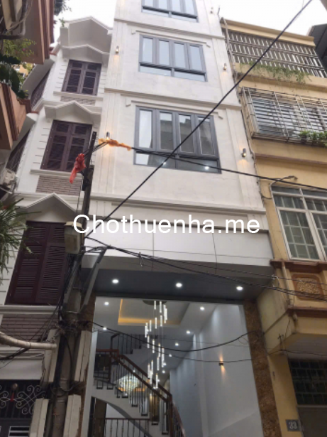 CHO THUÊ NHÀ NGUYÊN CĂN VŨ TÔNG PHAN – THANH XUÂN 40M² × 6 TẦNG + HẦM 6PN 21,5 TRIỆU/THÁNG