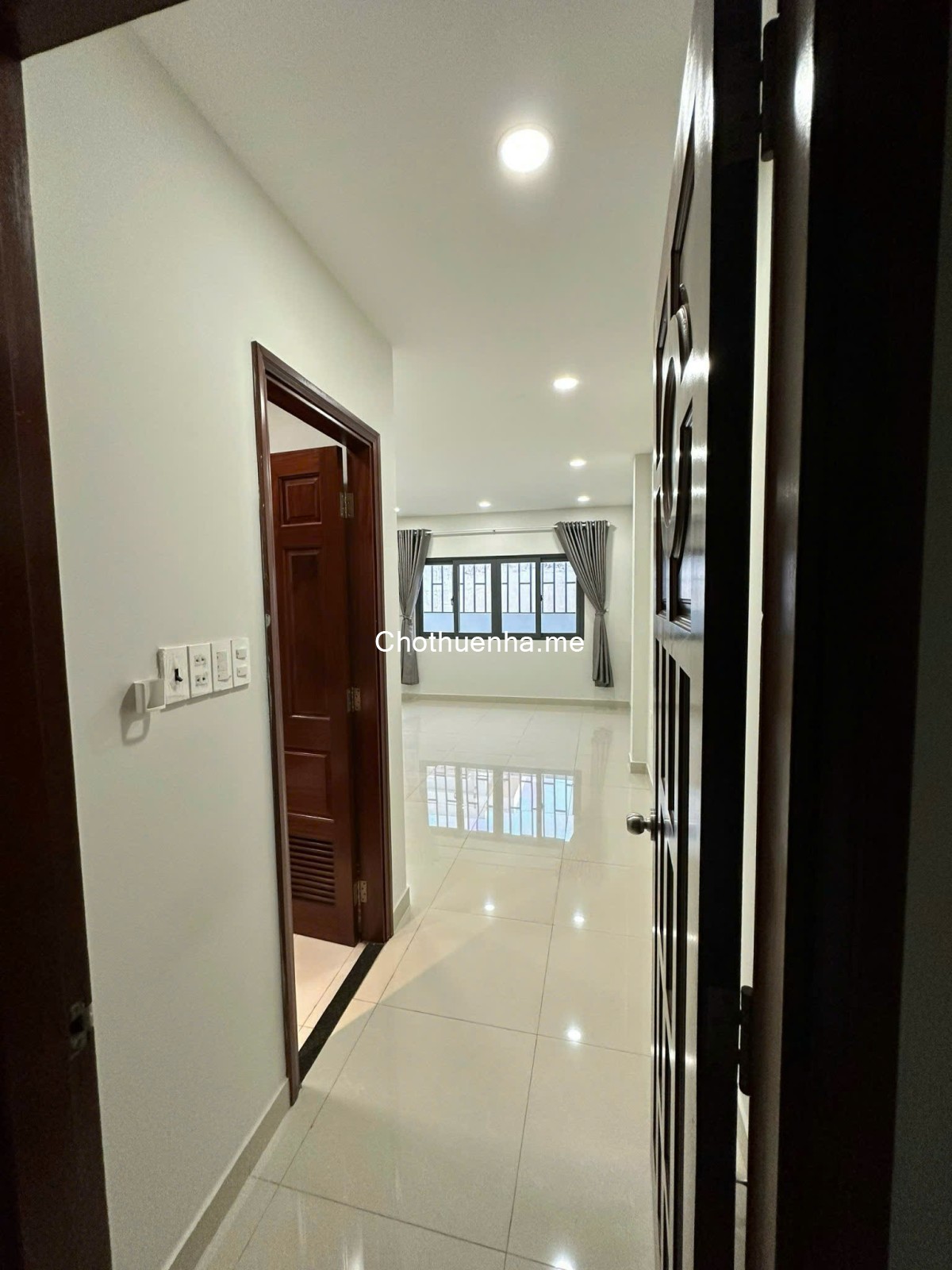Cho thuê nhà MT Tân Phú, 4x20m. 5 lầu, 9 PN 10 WC, 36 tr