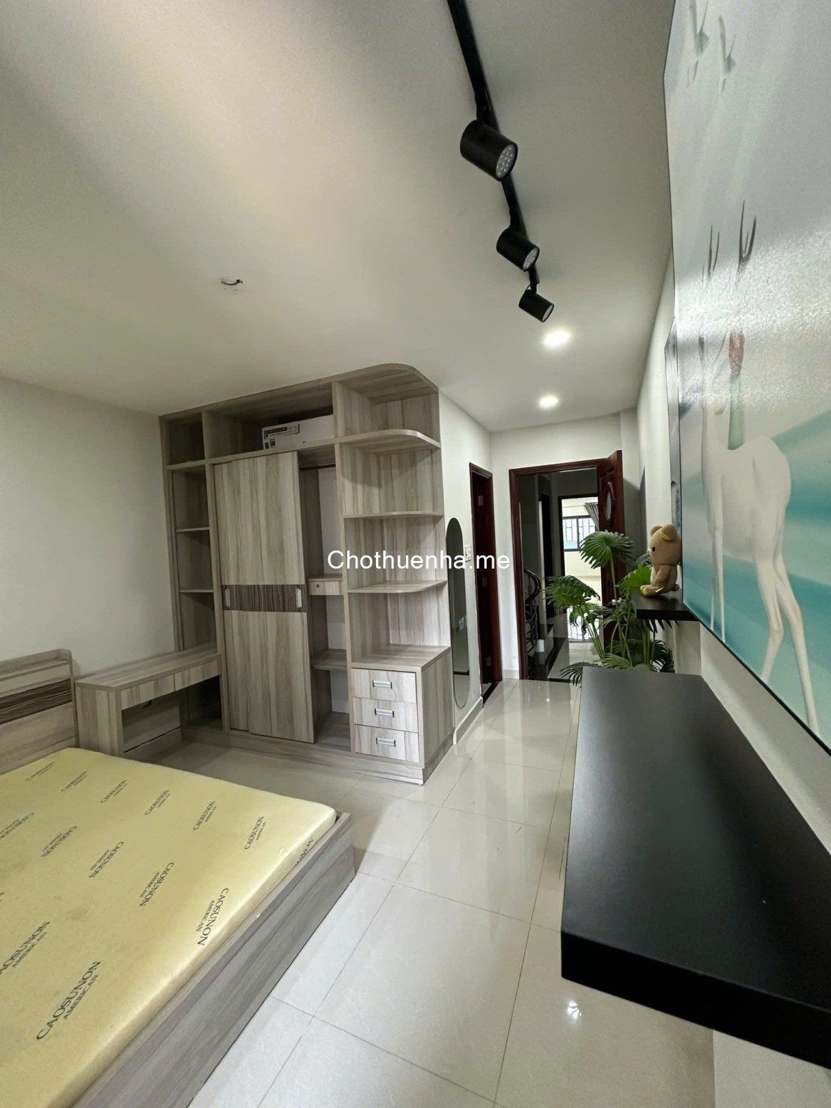 Cho thuê nhà MT Tân Phú, 4x20m. 5 lầu, 9 PN 10 WC, 36 tr