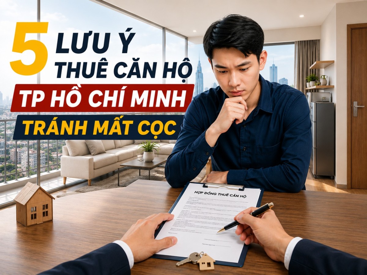 Bí kíp thuê căn hộ TP.HCM tránh mất cọc
