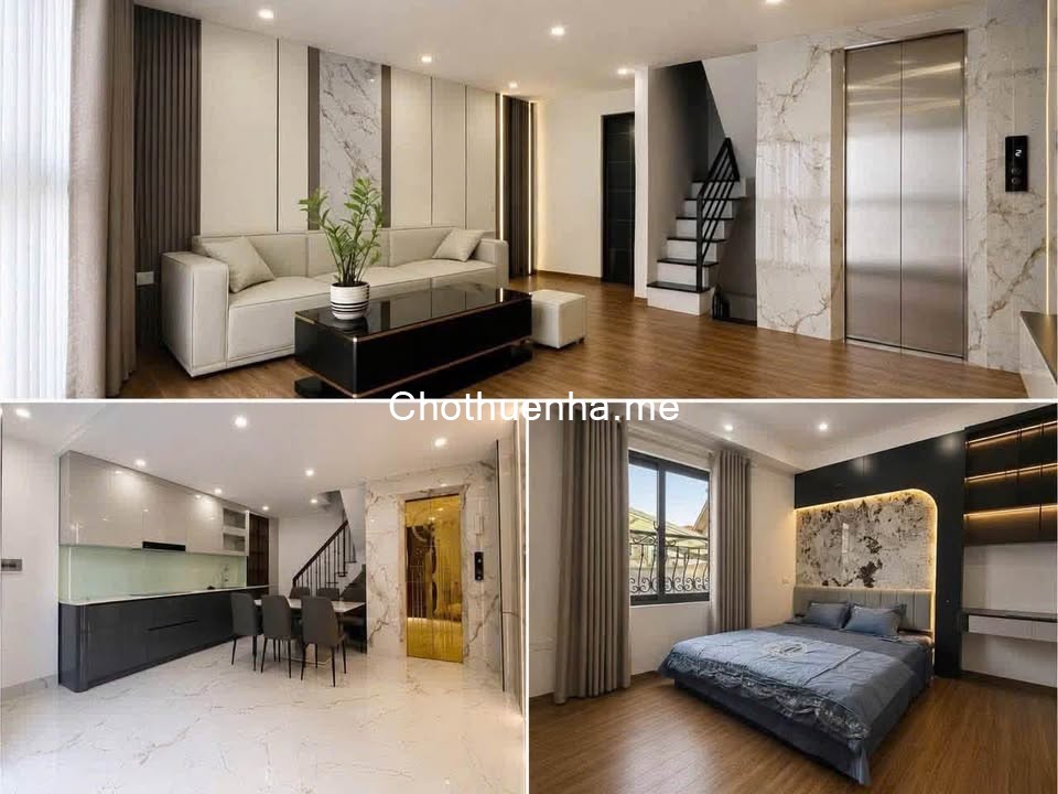CHO THUÊ NHÀ NGUYÊN CĂN TRƯƠNG ĐỊNH 6 TẦNG THANG MÁY 3PN 18 TRIỆU/THÁNG