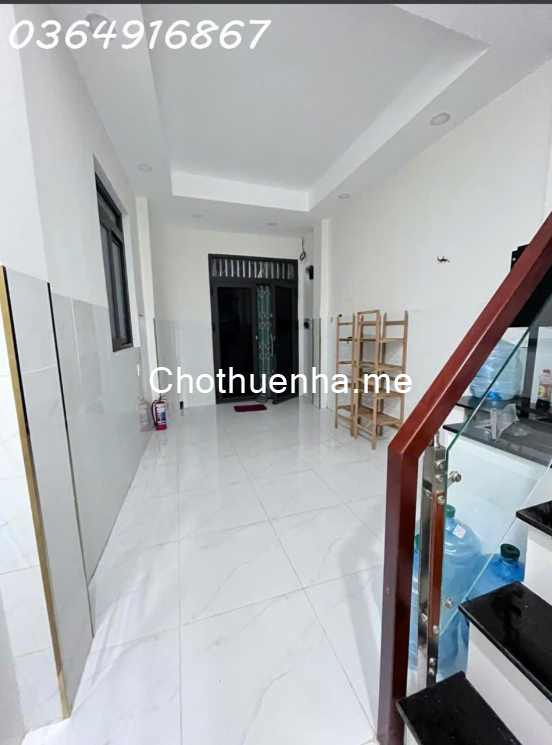 Cho thuê nhà riêng mới xây số nhà 16/26, Trần Quang Diệu, p. Nhiêu Lộc, 24m2, 10 tr/tháng