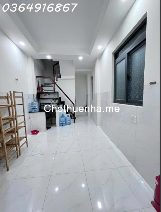 Cho thuê nhà riêng mới xây số nhà 16/26, Trần Quang Diệu, p. Nhiêu Lộc, 24m2, 10 tr/tháng