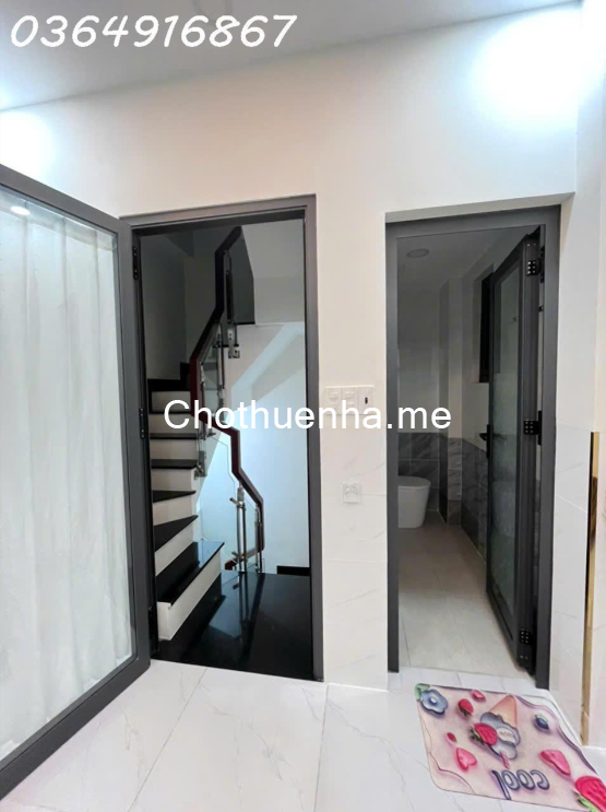 Cho thuê nhà riêng mới xây số nhà 16/26, Trần Quang Diệu, p. Nhiêu Lộc, 24m2, 10 tr/tháng
