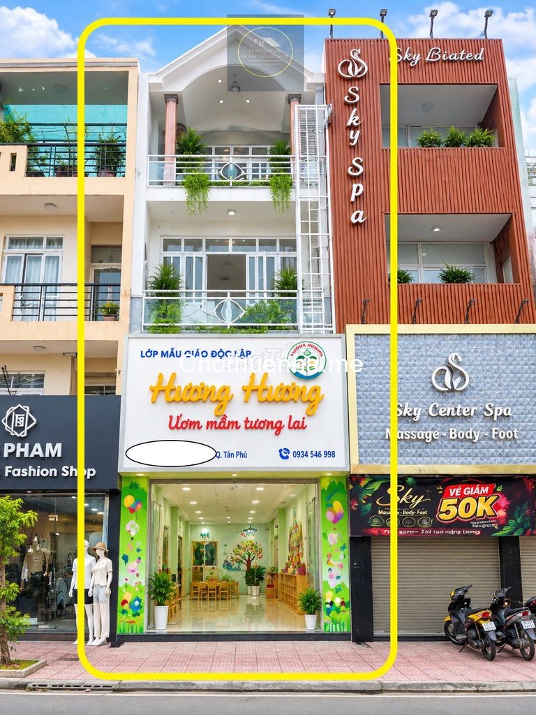 Cho thuê nhà Mặt Tiền Gò Dầu 80m², 4TẦNG, 29Triệu - KHU THƯƠNG HIỆU,DỊCH VỤ