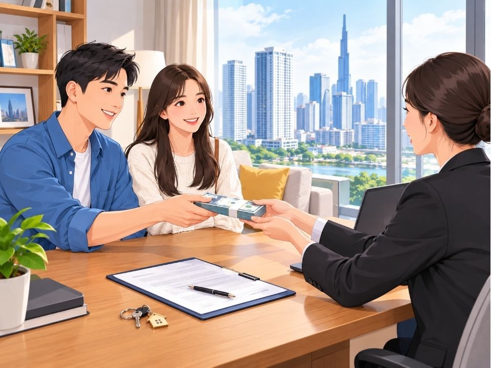 Đọc kỹ các điều khoản liên quan đến tiền cọc thuê căn hộ
