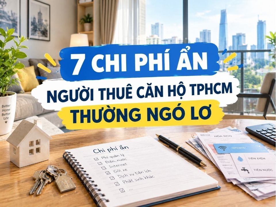 Thuê căn hộ TPHCM cần chú ý những khoản phí "ẩn" nào?