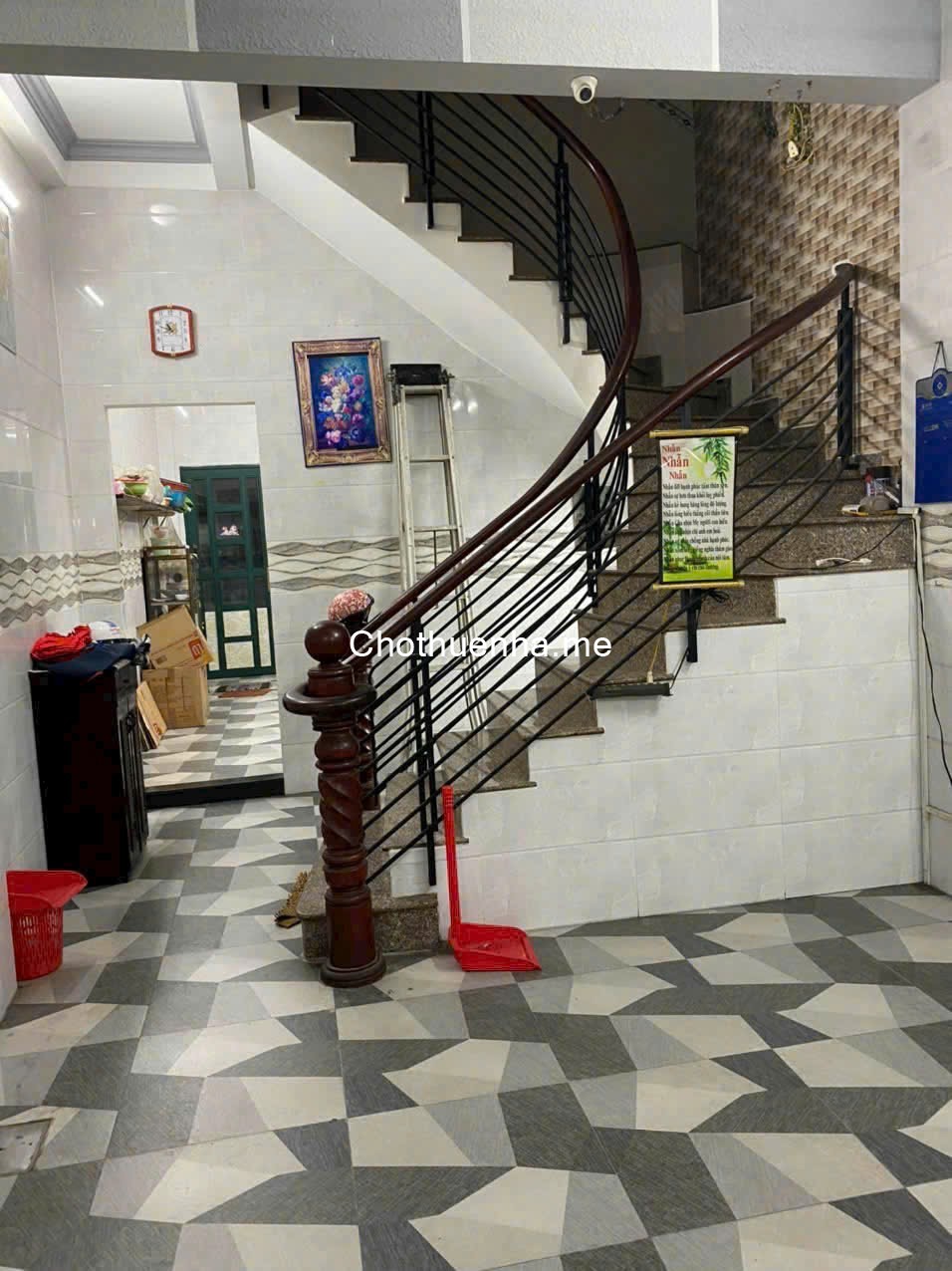 Nhà Mặt Tiền đường số 15 Chợ Tân Quy Nhà 1 Trệt 2 Lầu sân thượng 4x18m 4 Phòng Giá 36 Triệu
