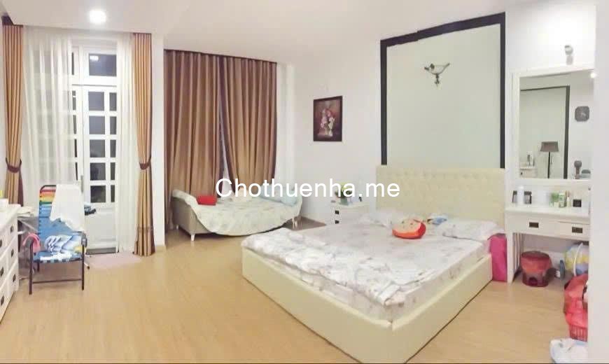 Cho thuê nhà đường D4 KDC Phú Mỹ Quận 7 dt 5x18m, 3 lầu