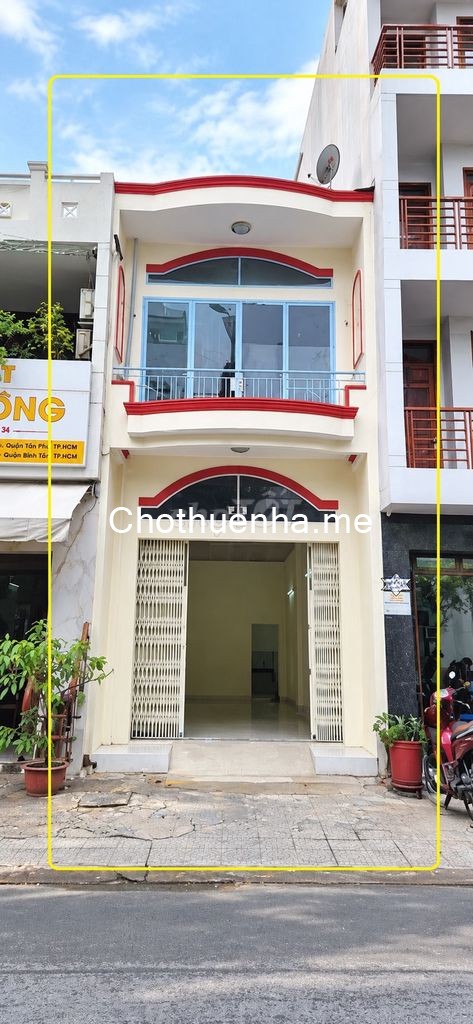 Cho thuê nhà Mặt Tiền Thạch Lam 72m², 2TẦNG, 18Triệu-GẦN CHUNG CƯ, NGÃ TƯ