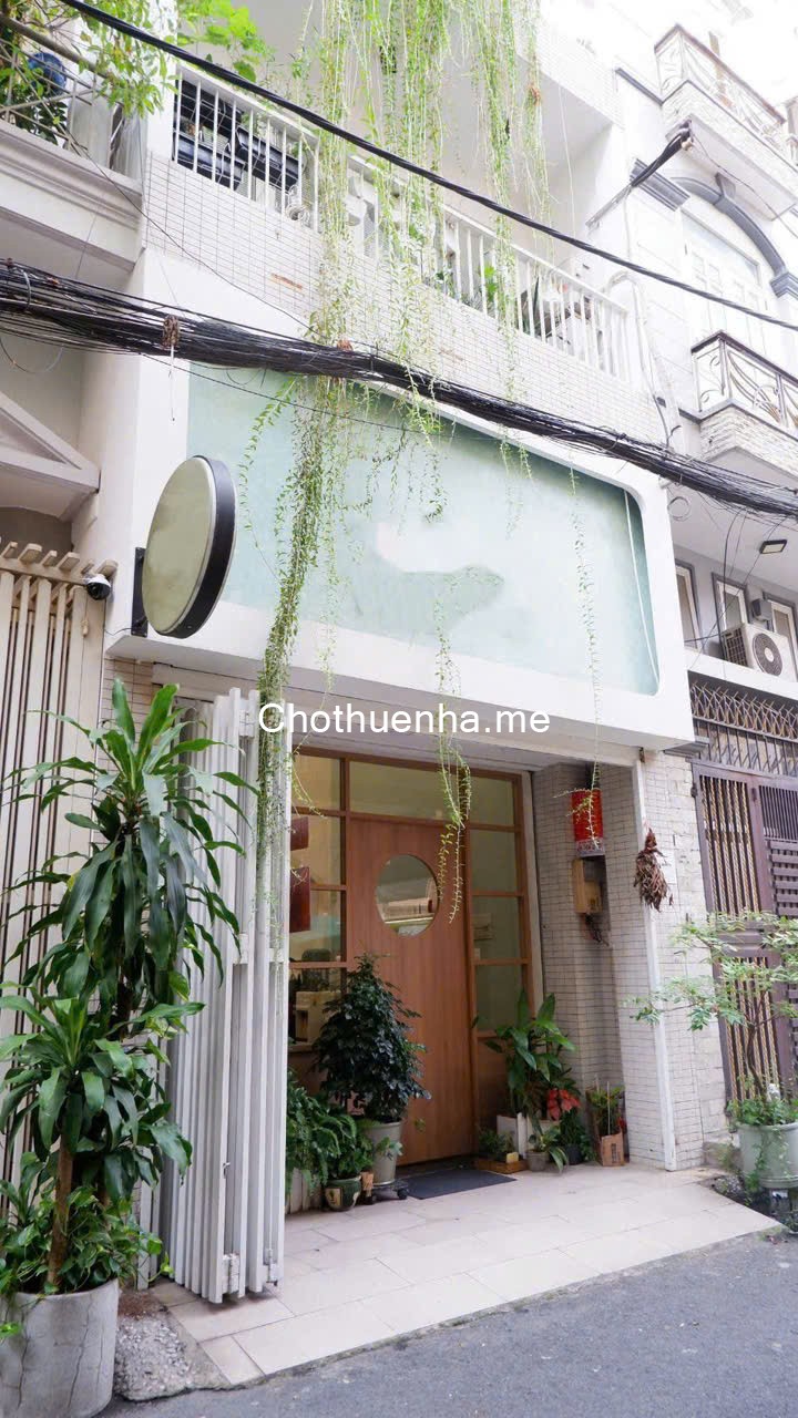 Chính chủ cho thuê nhà làm mặt bằng KD 1 trệt+ 4 lầu, HXH Thành Thái- P. Hoà Hưng, 45tr/th