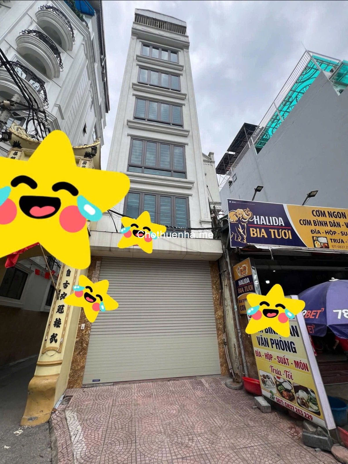 CHO THUÊ NHÀ MẶT PHỐ KIM GIANG – 40M² × 7 TẦNG THANG MÁY 6 PHÒNG 25 TRIỆU/THÁNG