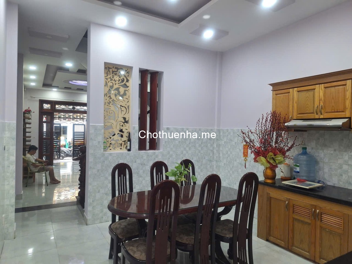 Nhà mới 1 Trệt 3 Lầu 5x18m 4 Phòng 6 wc hẻm đường 13 Nguyễn Tuyển Giá 18 Triệu Tel 0906856614 Thanh