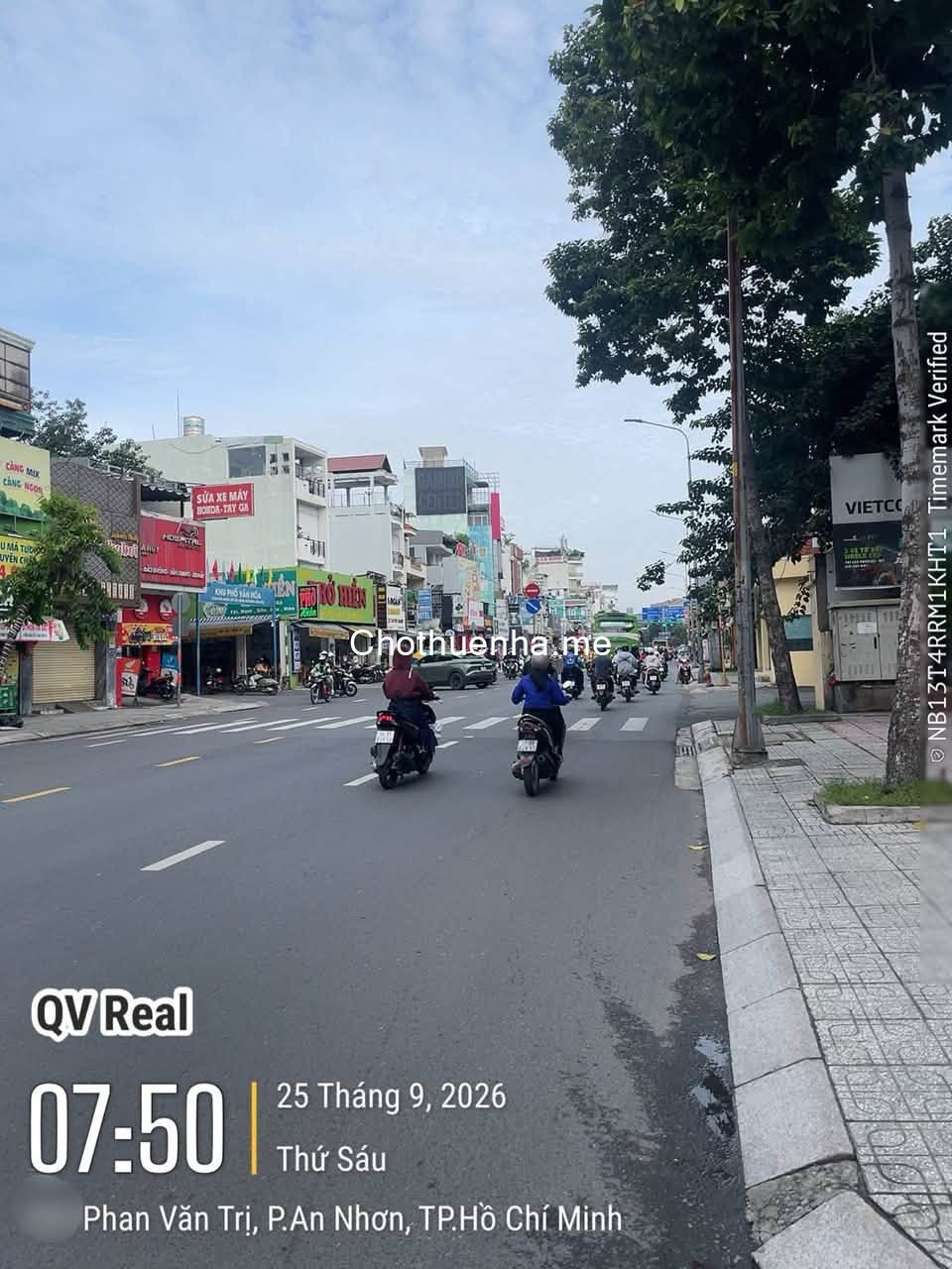 CHÍNH CHỦ CHO THUÊ NHÀ NGUYÊN CĂN MẶT TIỀN PHAN VĂN TRỊ – ĐỐI DIỆN CITYLAND GARDEN HILL