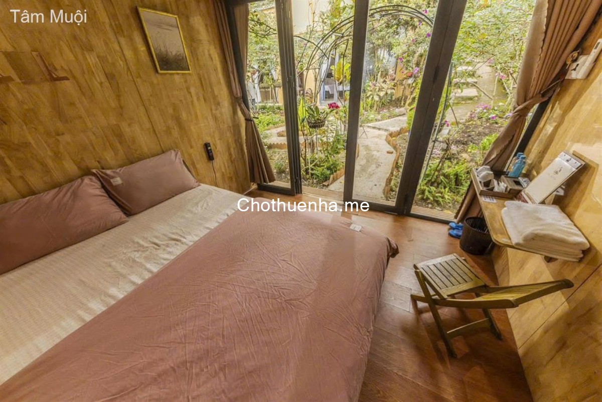 Cho thuê villa 23 phòng sân vườn rộng giá 50 triệu mặt tiền đường Hùng Vương Đà Lạt Lâm Đồng