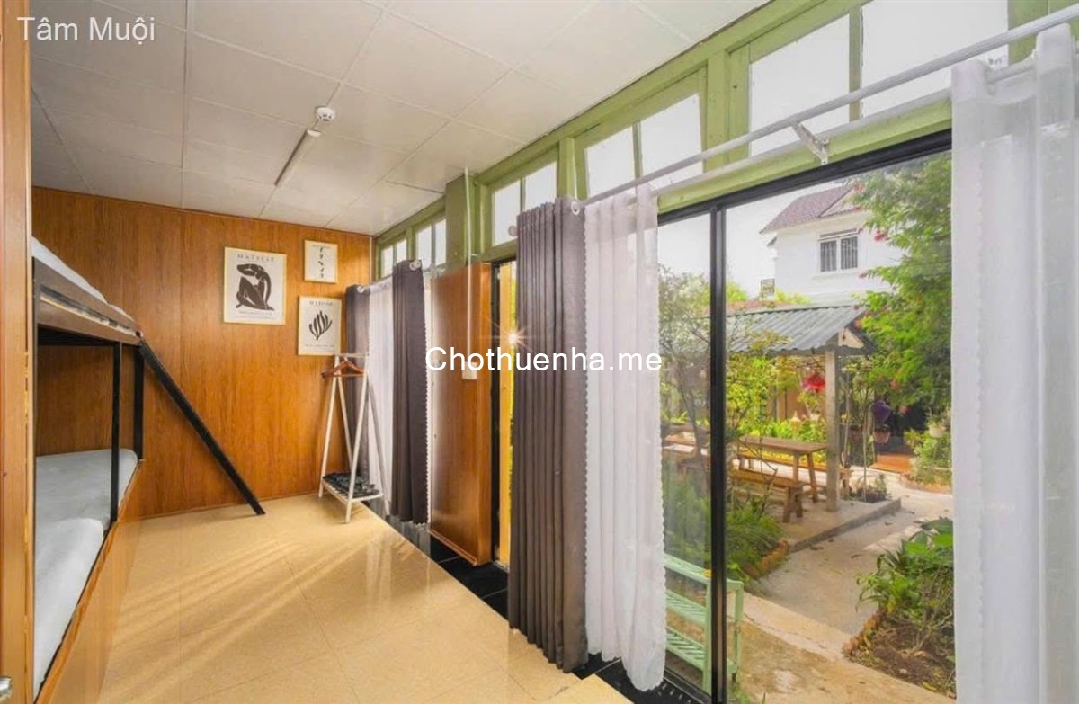 Cho thuê villa 23 phòng sân vườn rộng giá 50 triệu mặt tiền đường Hùng Vương Đà Lạt Lâm Đồng