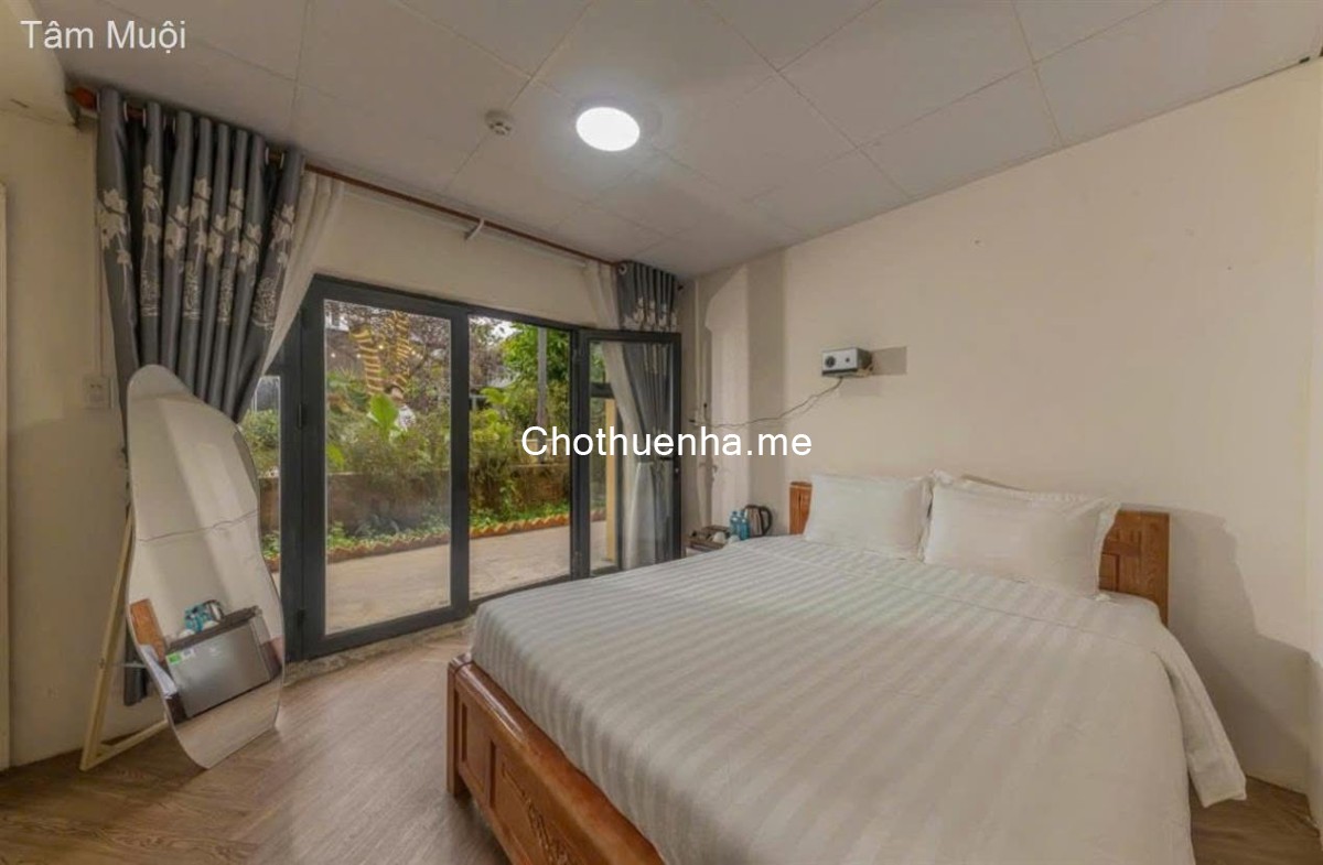 Cho thuê villa 23 phòng sân vườn rộng giá 50 triệu mặt tiền đường Hùng Vương Đà Lạt Lâm Đồng